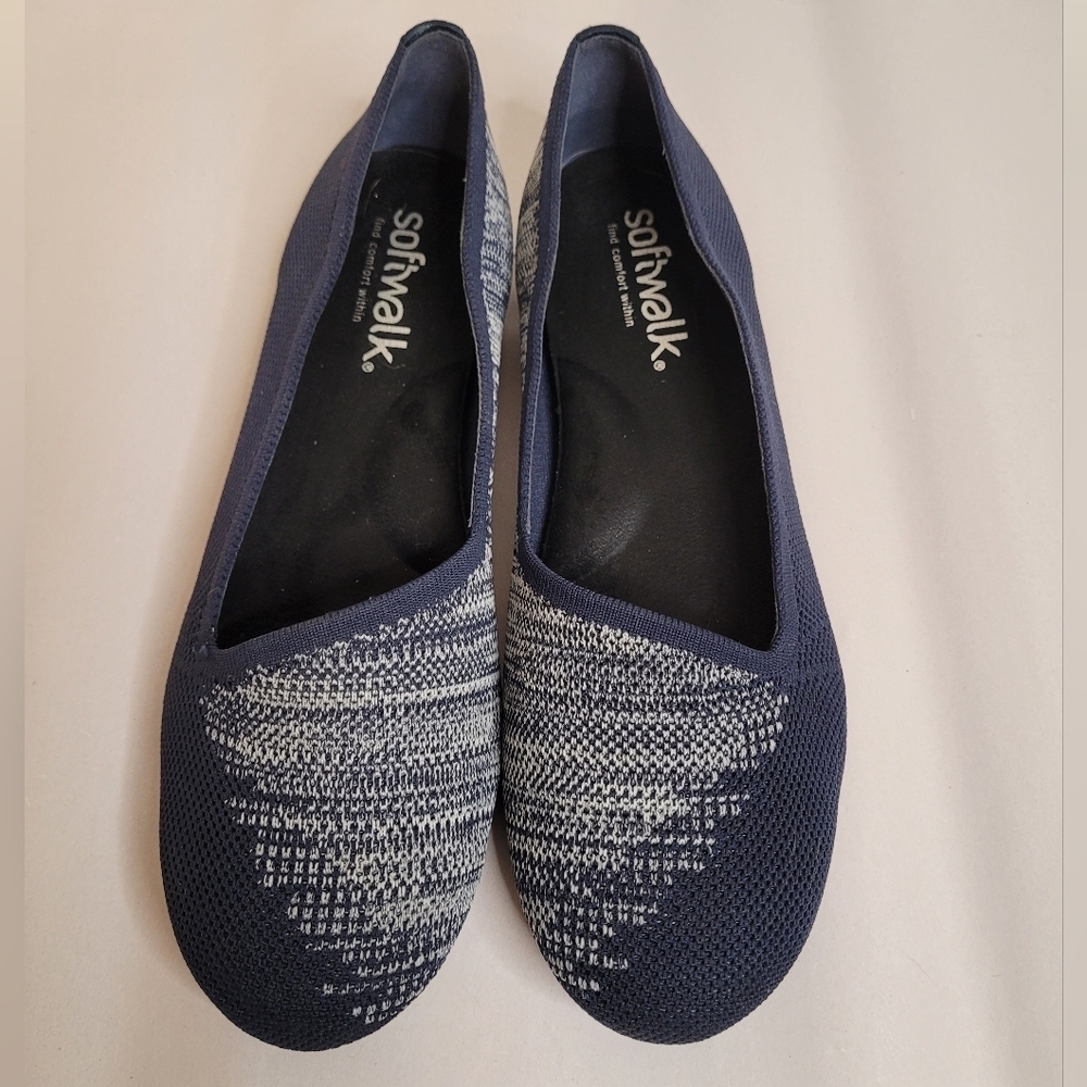 Softwalk Knit Ballet Flats Size 9.5 - Picture 2 of 9
